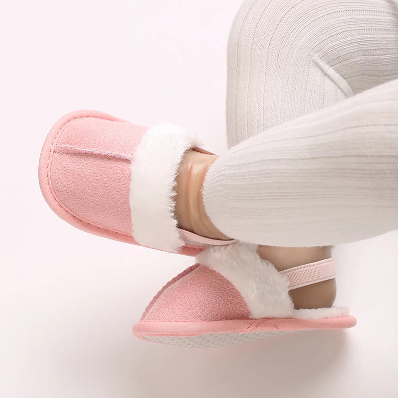 Chic Baby Toddler Fluffy Slippers