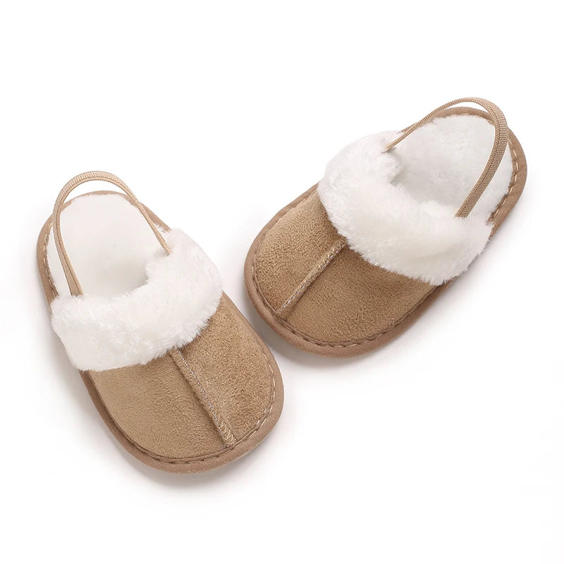 Chic Baby Toddler Fluffy Slippers