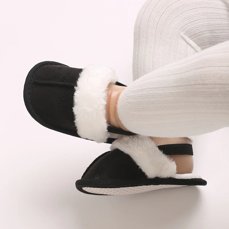 Chic Baby Toddler Fluffy Slippers